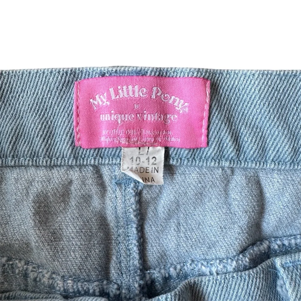 โจ Rare Y2K My Little Pony Denim Mini Skirt โจ - Picture 4 of 8